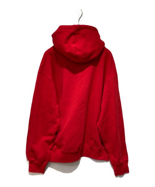 SUPREME（シュプリーム）SUPREME (シュプリーム) プルオーバーパーカー レッド サイズ:Lの古着・服飾アイテム