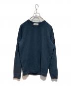 STONE ISLANDストーンアイランド）の古着「ロゴL/Sスウェット」｜ネイビー