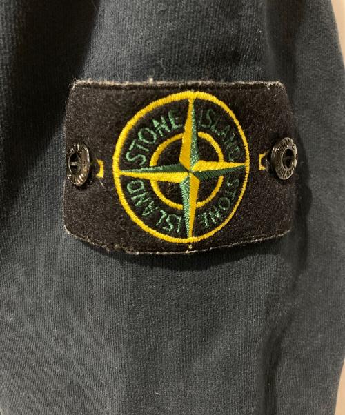 STONE ISLAND（ストーンアイランド）STONE ISLAND (ストーンアイランド) ロゴL/Sスウェット ネイビー サイズ:Sの古着・服飾アイテム