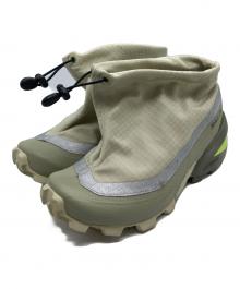 SALOMON×MM6 Maison Margiela（サロモン×エムエムシックスメゾンマルジェラ）の古着「24AW CROSS LOW ローカットスニーカー」｜グリーン