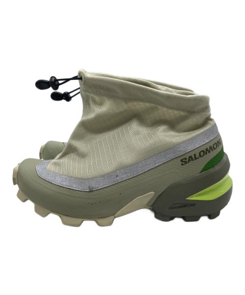 SALOMON（サロモン）SALOMON (サロモン) MM6 Maison Margiela (エムエムシックスメゾンマルジェラ) 24AW CROSS LOW ローカットスニーカー グリーン サイズ:23.5の古着・服飾アイテム