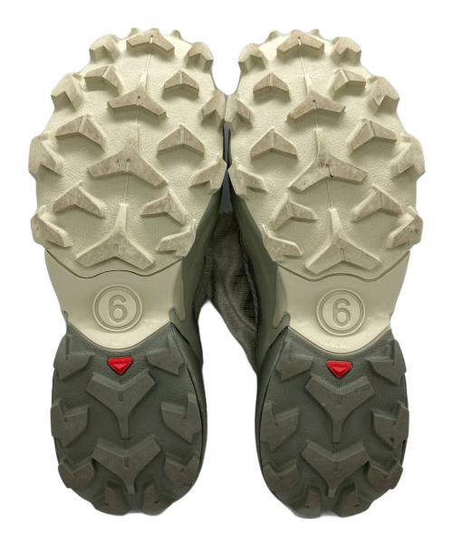 SALOMON（サロモン）SALOMON (サロモン) MM6 Maison Margiela (エムエムシックスメゾンマルジェラ) 24AW CROSS LOW ローカットスニーカー グリーン サイズ:23.5の古着・服飾アイテム