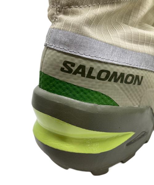 SALOMON（サロモン）SALOMON (サロモン) MM6 Maison Margiela (エムエムシックスメゾンマルジェラ) 24AW CROSS LOW ローカットスニーカー グリーン サイズ:23.5の古着・服飾アイテム