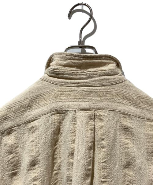 POLO RALPH LAUREN（ポロ・ラルフローレン）POLO RALPH LAUREN (ポロ・ラルフローレン) 90’s ELLIOT リネン混シャツ ベージュ サイズ:Mの古着・服飾アイテム