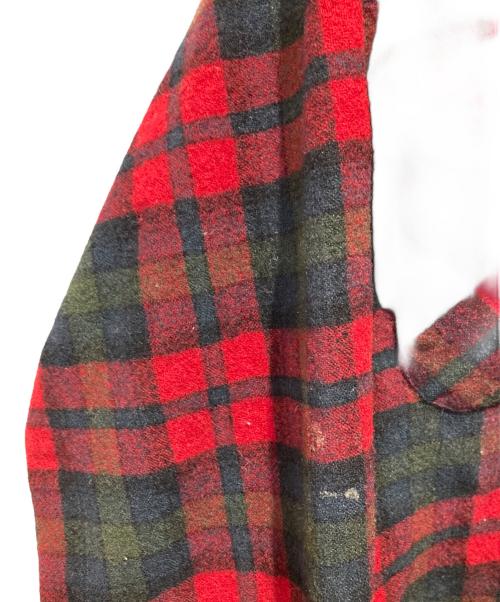 PENDLETON（ペンドルトン）PENDLETON (ペンドルトン) 60’s ボードシャツ レッド×グリーン サイズ:Ｌの古着・服飾アイテム