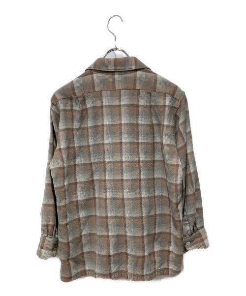 PENDLETON（ペンドルトン）PENDLETON (ペンドルトン) 50’s ボードシャツ ベージュ サイズ:Ｍの古着・服飾アイテム