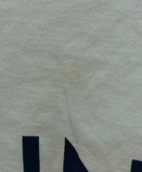 CELINE（セリーヌ）CELINE (セリーヌ) ロゴプリント クロップド クルーネック カットソー イエロー サイズ:Mの古着・服飾アイテム