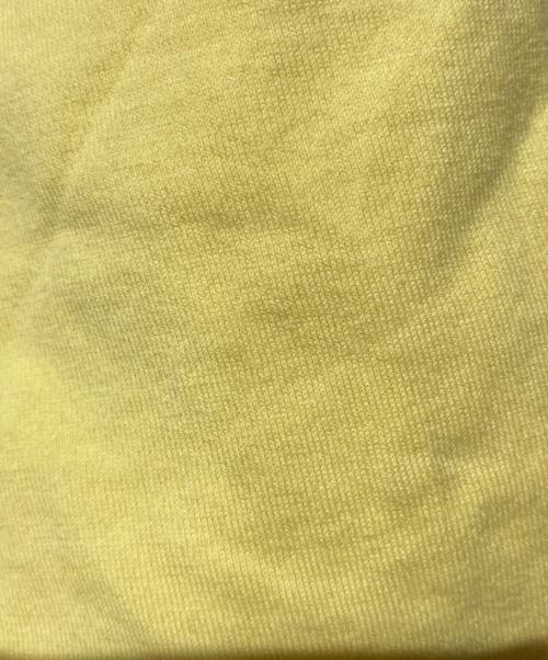 CELINE（セリーヌ）CELINE (セリーヌ) ロゴプリント クロップド クルーネック カットソー イエロー サイズ:Mの古着・服飾アイテム