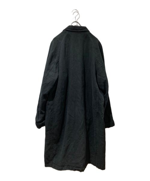 nestrobe confect（ネストローブ コンフェクト）nestrobe confect (ネストローブ コンフェクト) リネンコート ブラック サイズ:Freeの古着・服飾アイテム