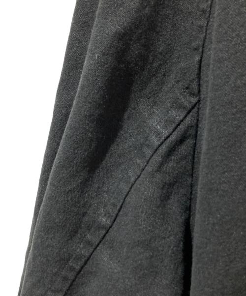 nestrobe confect（ネストローブ コンフェクト）nestrobe confect (ネストローブ コンフェクト) リネンコート ブラック サイズ:Freeの古着・服飾アイテム