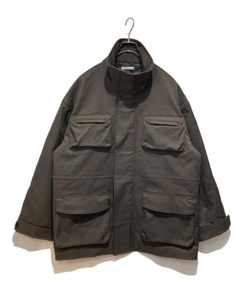 sairenssei（ー）sairenssei (ー) デザインジャケット ブラウン サイズ:Mの古着・服飾アイテム