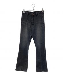 N.HOOLYWOOD×Wrangler（エヌ ハリウッド×ラングラー）の古着「別注センターシームデニム」｜グレー