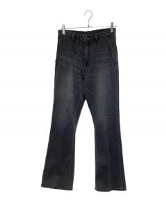 中古・古着通販】FUGA (フーガ) 裾ジップコーティングデニムパンツ