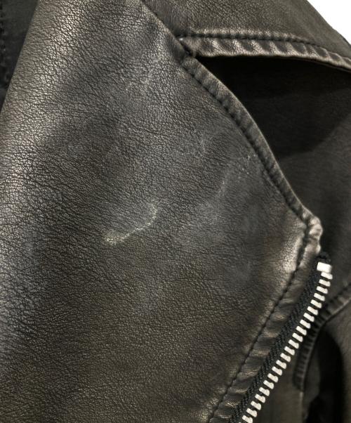 Sea Room lynn（シールームリン）Sea Room Lynn (シールームリン) ECOレザーBIGダブルライダースジャケット ブラック サイズ:Mの古着・服飾アイテム