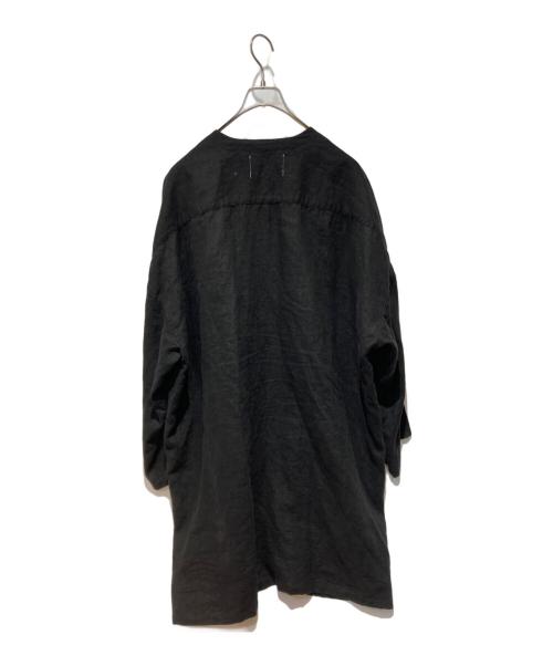nestrobe confect（ネストローブ コンフェクト）nestrobe confect (ネストローブ コンフェクト) リネンコート ブラック サイズ:表記無しの古着・服飾アイテム