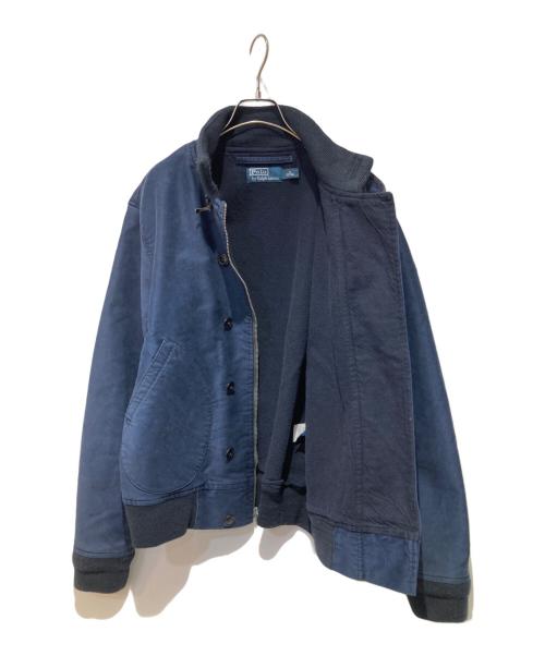 POLO RALPH LAUREN（ポロ・ラルフローレン）POLO RALPH LAUREN (ポロ・ラルフローレン) デッキフックジャケット ネイビー サイズ:Mの古着・服飾アイテム