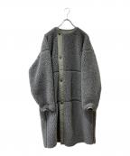 HYKEハイク）の古着「FAUX SHEARLING COAT」｜グレー
