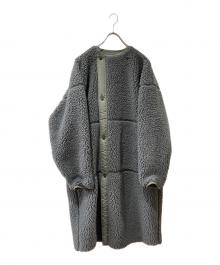 HYKE（ハイク）の古着「FAUX SHEARLING COAT」｜グレー