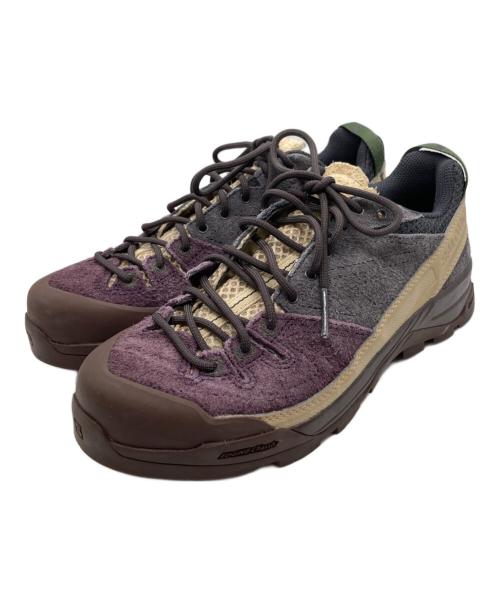 SALOMON（サロモン）SALOMON (サロモン) X-ALP Suede パープル×グレー サイズ:25cmの古着・服飾アイテム