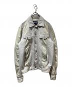 Jean Paul GAULTIERジャンポールゴルチェ）の古着「レザーブルゾン」｜アイボリー