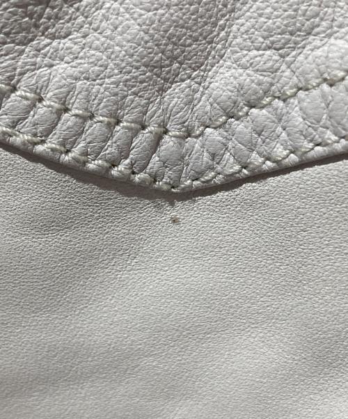 Jean Paul GAULTIER（ジャンポールゴルチェ）Jean Paul GAULTIER (ジャンポールゴルチェ) レザーブルゾン アイボリー サイズ:50の古着・服飾アイテム