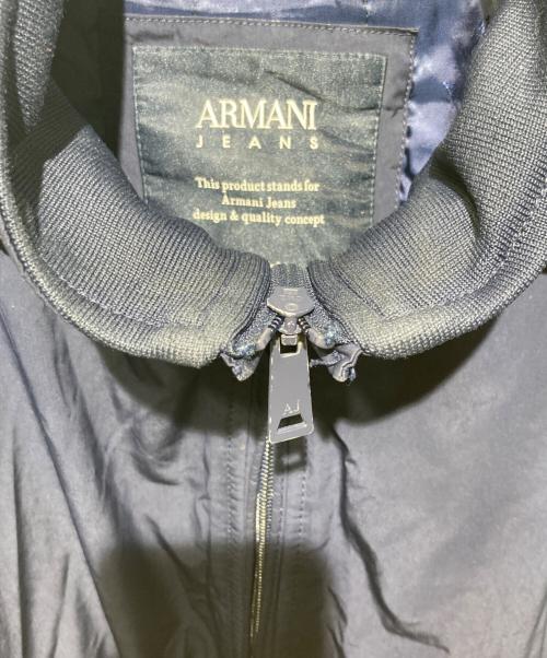 ARMANI JEANS（アルマーニジーンズ）ARMANI JEANS (アルマーニジーンズ) 中綿ジャケット ネイビー サイズ:54の古着・服飾アイテム