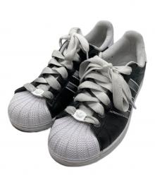 adidas（アディダス）の古着「ローカットスニーカー」｜ブラック×ホワイト