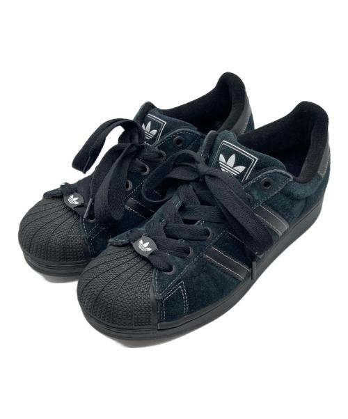adidas（アディダス）adidas (アディダス) ローカットスニーカー ブラック サイズ:27cmの古着・服飾アイテム