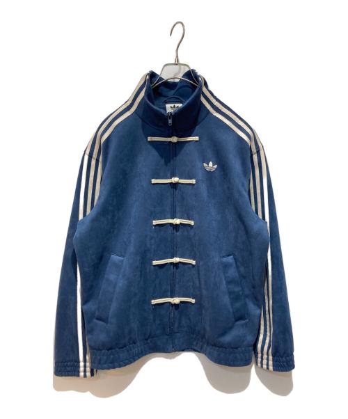 adidas（アディダス）adidas (アディダス) チャイナトラックジャケット インディゴ サイズ:XSの古着・服飾アイテム