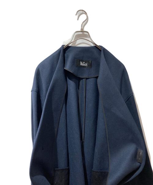 THE RERACS（ザ リラクス）THE RERACS (ザ リラクス) ノーカラータイロッケンコート ネイビー サイズ:Freeの古着・服飾アイテム