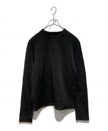 JIL SANDER（ジルサンダー）の古着「ショルダージッププルオーバー」｜ブラック