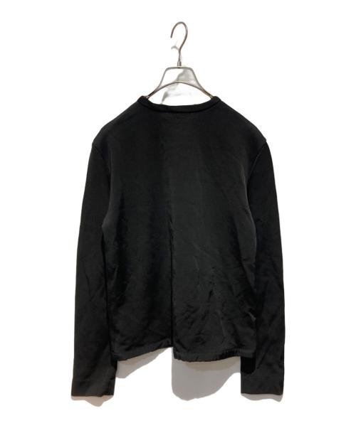 JIL SANDER（ジルサンダー）JIL SANDER (ジルサンダー) ショルダージッププルオーバー ブラック サイズ:34の古着・服飾アイテム