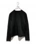 JIL SANDER（ジルサンダー）の古着「ショルダージッププルオーバー」｜ブラック