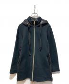 HERNOヘルノ）の古着「ダウン切替ジップパーカー」｜ネイビー