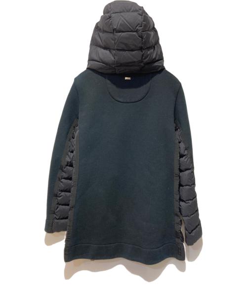 HERNO（ヘルノ）HERNO (ヘルノ) ダウン切替ジップパーカー ネイビー サイズ:42の古着・服飾アイテム