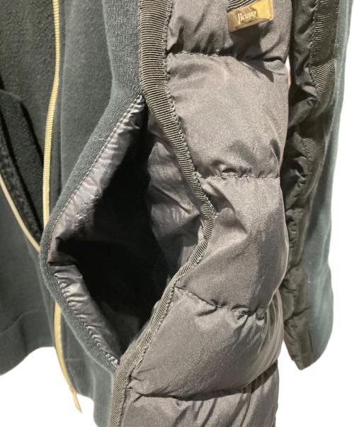 HERNO（ヘルノ）HERNO (ヘルノ) ダウン切替ジップパーカー ネイビー サイズ:42の古着・服飾アイテム