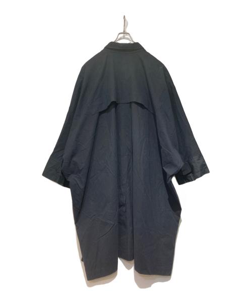 ISSEY MIYAKE MEN（イッセイミヤケメン）ISSEY MIYAKE MEN (イッセイミヤケメン) イカコート ブラック サイズ:Lの古着・服飾アイテム