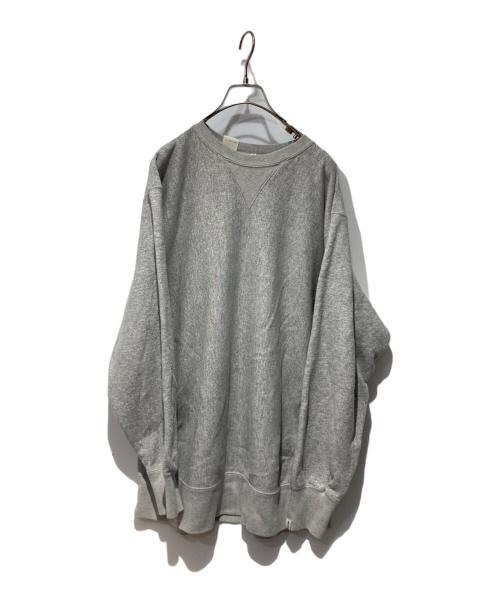 N.HOOLYWOOD（エヌ ハリウッド）N.HOOLYWOOD (エヌ ハリウッド) LOOPWHEELER (ループウィラー) USMA スウェット グレー サイズ:Lの古着・服飾アイテム
