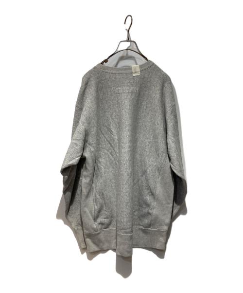 N.HOOLYWOOD（エヌ ハリウッド）N.HOOLYWOOD (エヌ ハリウッド) LOOPWHEELER (ループウィラー) USMA スウェット グレー サイズ:Lの古着・服飾アイテム