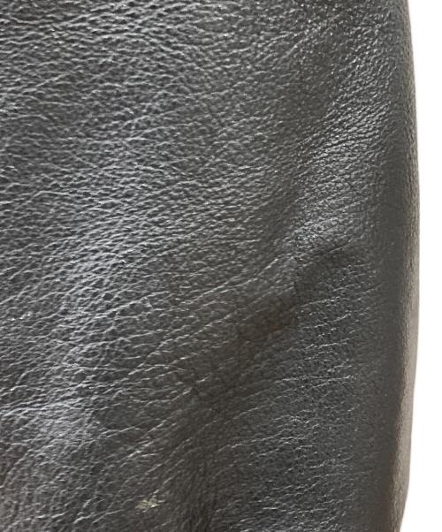 ST JOHN'S BAY（セントジョンズベイ）ST JOHN'S BAY (セントジョンズベイ) レザージャケット ブラック サイズ:Mの古着・服飾アイテム