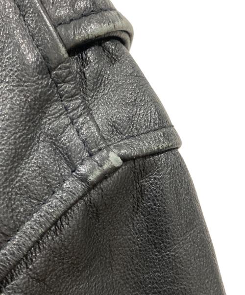 ST JOHN'S BAY（セントジョンズベイ）ST JOHN'S BAY (セントジョンズベイ) レザージャケット ブラック サイズ:Mの古着・服飾アイテム