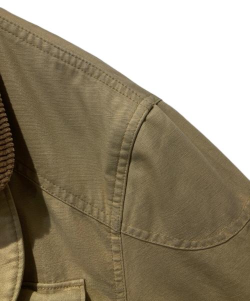 POLO RALPH LAUREN（ポロ・ラルフローレン）POLO RALPH LAUREN (ポロ・ラルフローレン) ファイヤーマンジャケット ベージュ サイズ:Mの古着・服飾アイテム