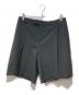VALENTINO（ヴァレンティノ）の古着「プリーツワイドショーツ」｜グレー
