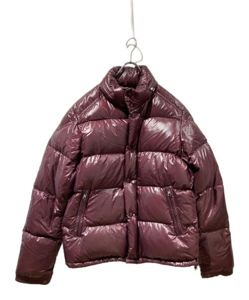 MONCLER（モンクレール）MONCLER (モンクレール) EVER GIUBBOTTO ダウンジャケット ボルドー サイズ:4の古着・服飾アイテム