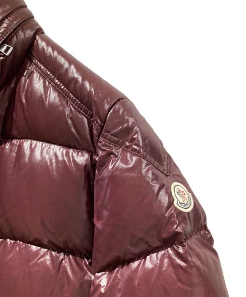 MONCLER（モンクレール）MONCLER (モンクレール) EVER GIUBBOTTO ダウンジャケット ボルドー サイズ:4の古着・服飾アイテム