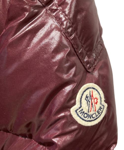 MONCLER（モンクレール）MONCLER (モンクレール) EVER GIUBBOTTO ダウンジャケット ボルドー サイズ:4の古着・服飾アイテム