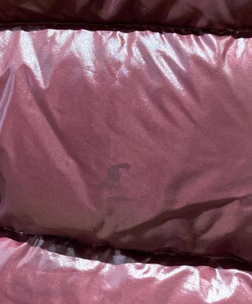 MONCLER（モンクレール）MONCLER (モンクレール) EVER GIUBBOTTO ダウンジャケット ボルドー サイズ:4の古着・服飾アイテム