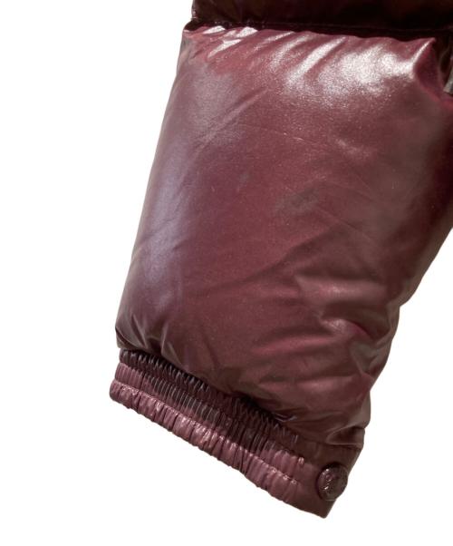 MONCLER（モンクレール）MONCLER (モンクレール) EVER GIUBBOTTO ダウンジャケット ボルドー サイズ:4の古着・服飾アイテム
