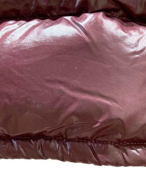 MONCLER（モンクレール）MONCLER (モンクレール) EVER GIUBBOTTO ダウンジャケット ボルドー サイズ:4の古着・服飾アイテム