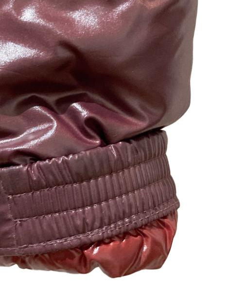 MONCLER（モンクレール）MONCLER (モンクレール) EVER GIUBBOTTO ダウンジャケット ボルドー サイズ:4の古着・服飾アイテム